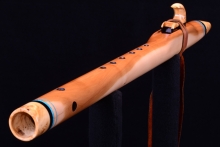 Mountain Mahogany Native American Flute, Minor, Mid G-4, #I50G